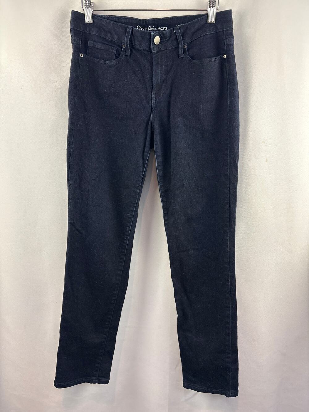 Women’s Calvin Klein Size 10x30 Dark Blue Skinny Jeans